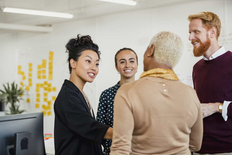 introductions in office environment